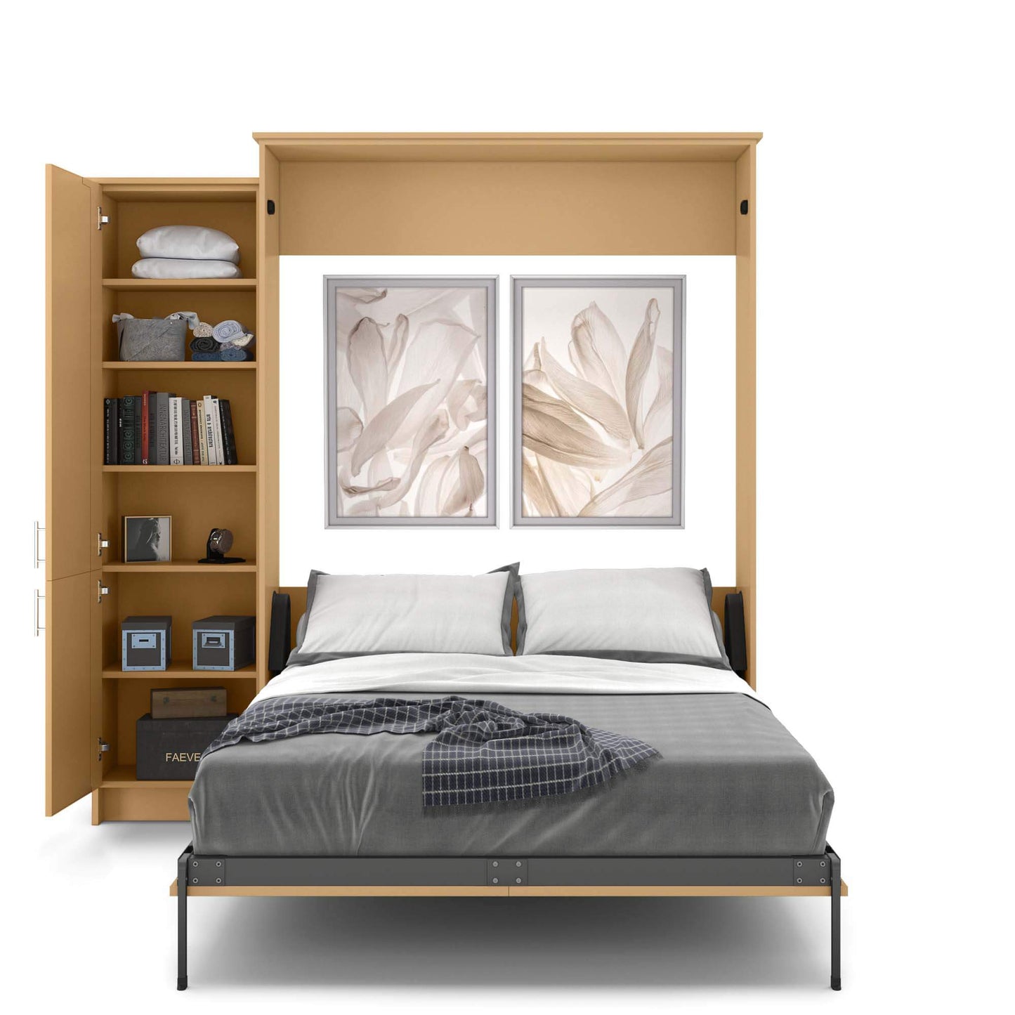Murphy Bed - Left Cabinet - Murphy Door