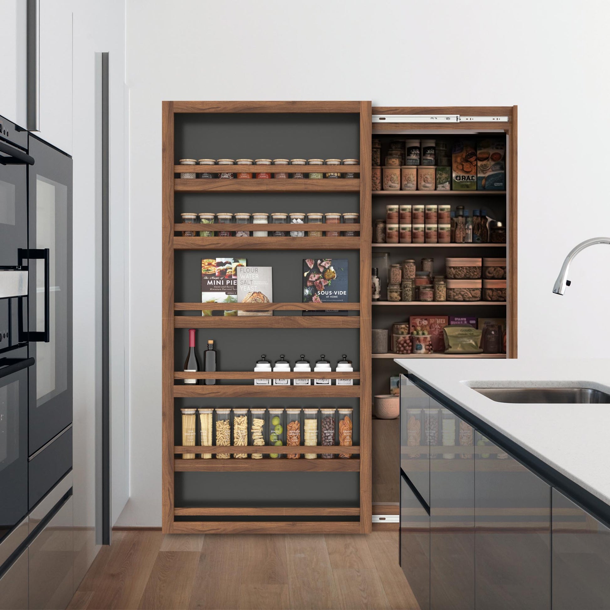 Slideaway Murphy Bookcase - Murphy Door